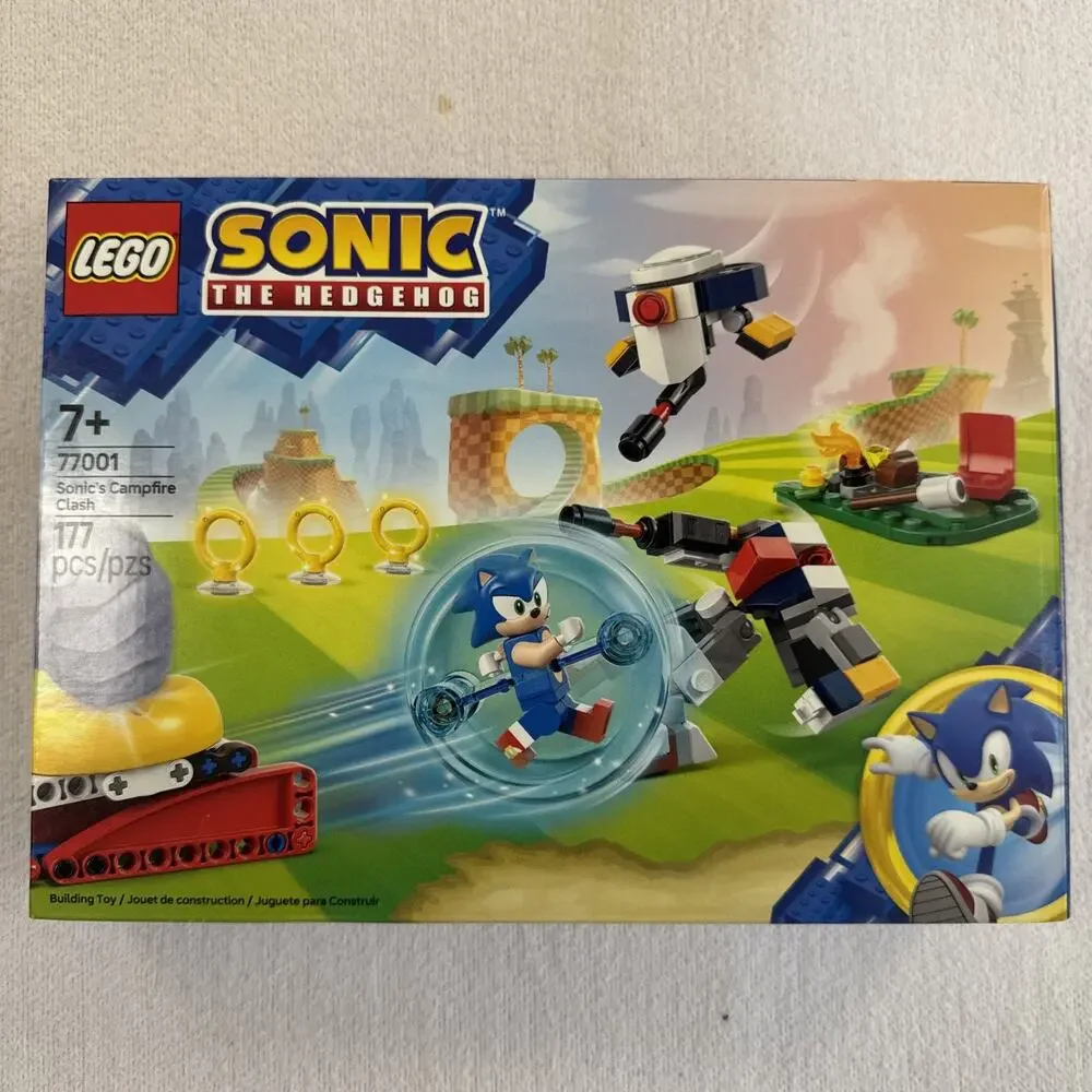 LEGO Sonic The Hedgehog - Sonic’s Campfire Clash 77001 NEW IN BOX Factory SEALED